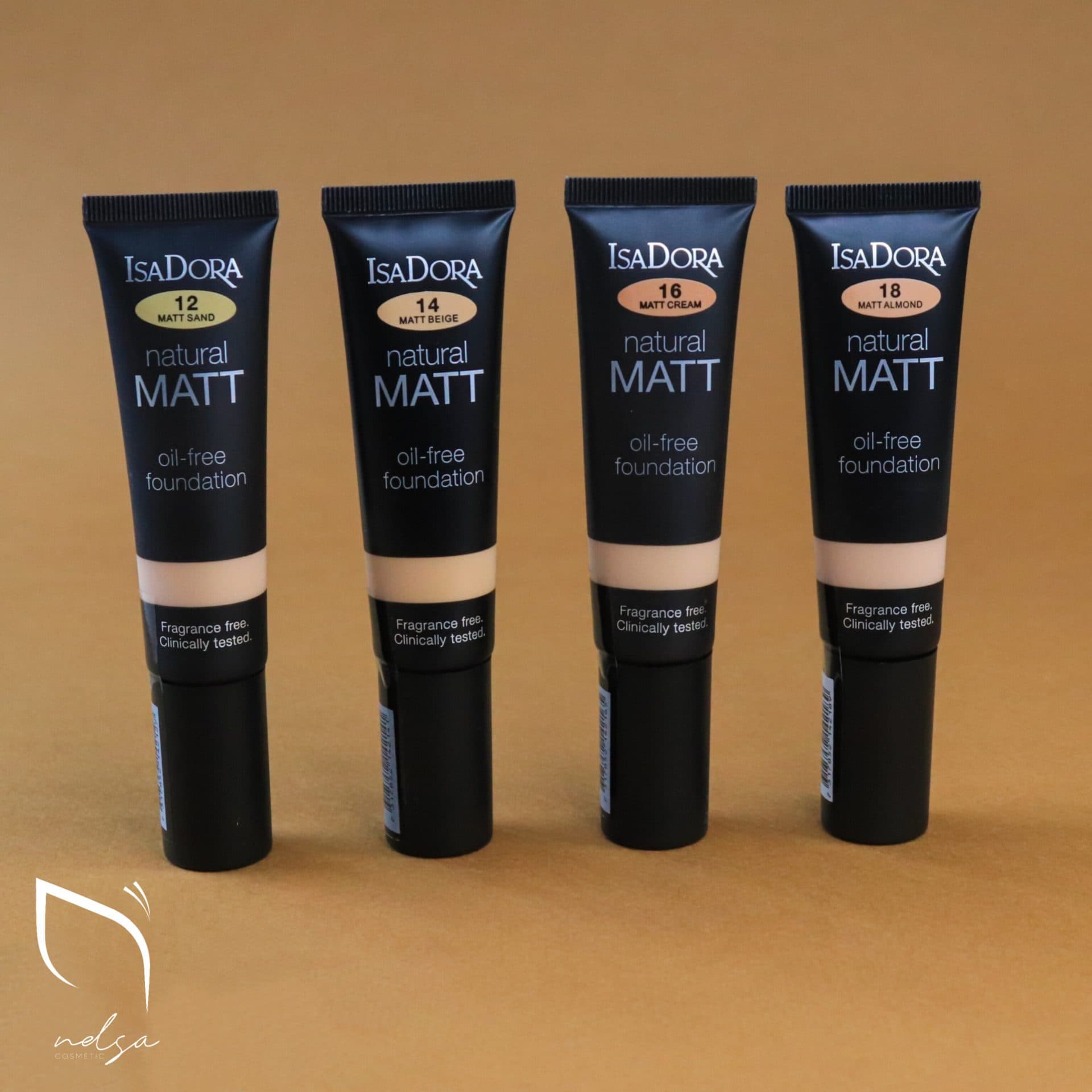 کرم پودر ایزادورا مدل نچرال مات natural Matt