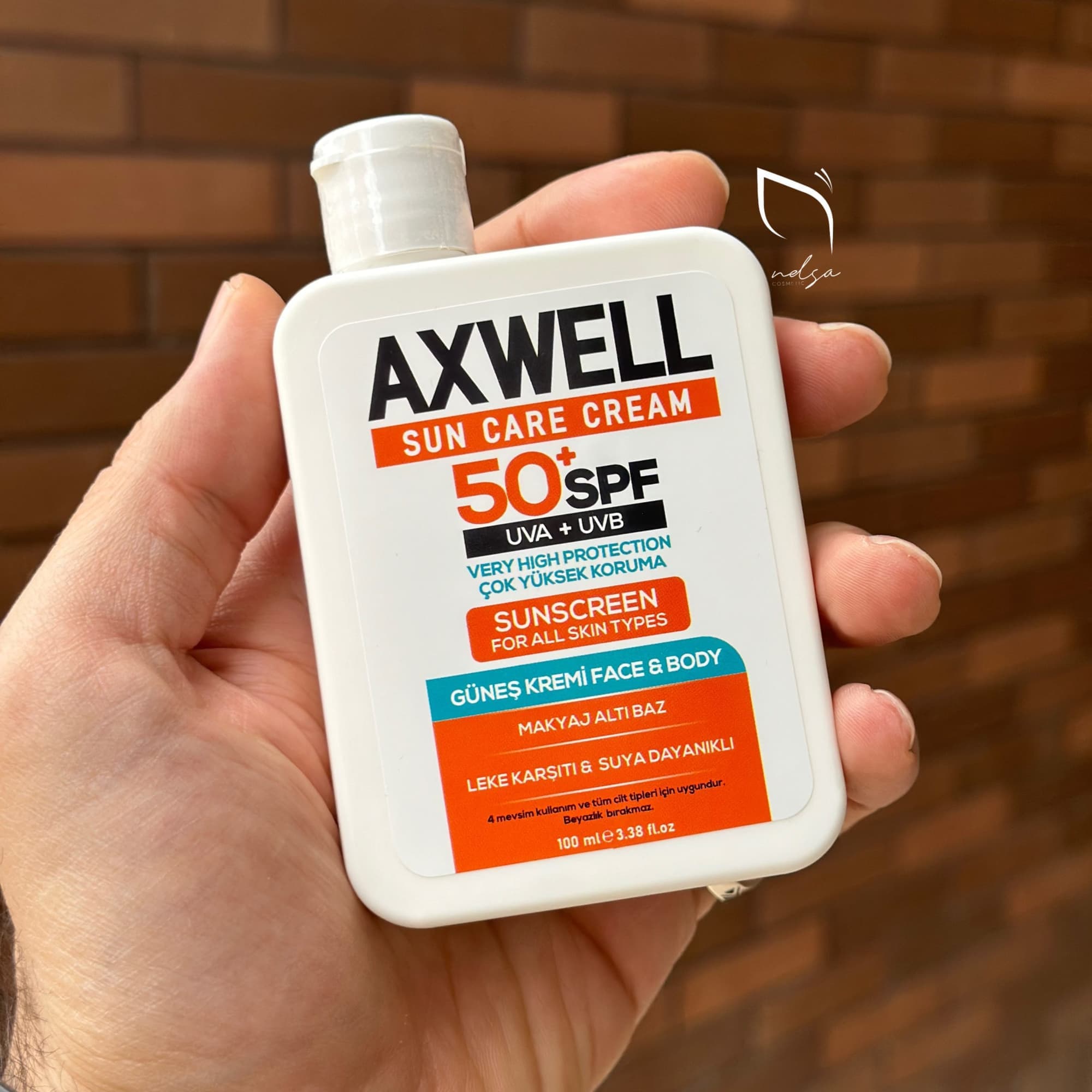 کرم ضد آفتاب ضد لک اکسول | axwell