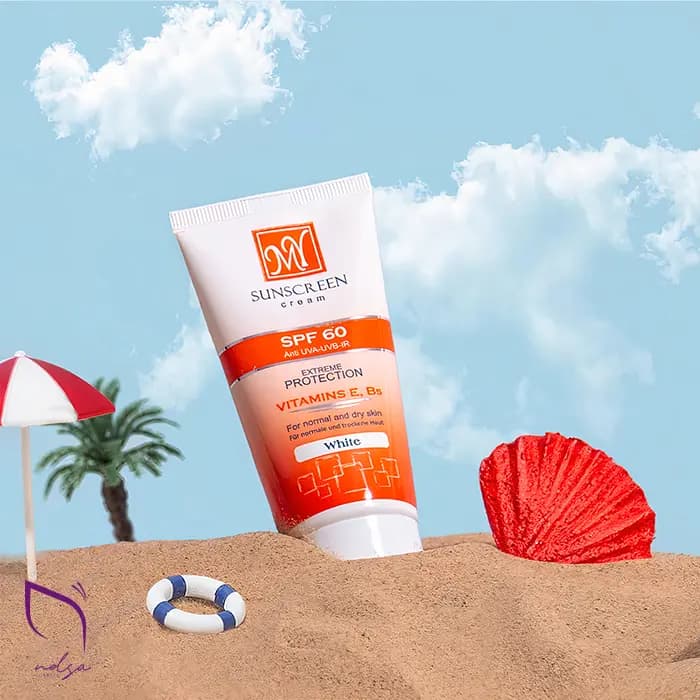 کرم ضد آفتاب بی رنگ مای SPF 60 (۵۰ میل)