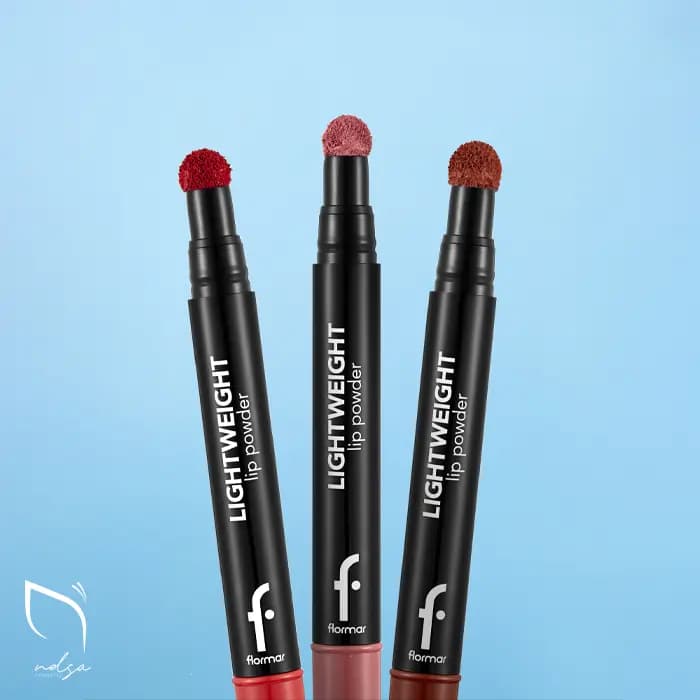رژ لب مایع پد دار فلورمار|Lightweight Lip Powder