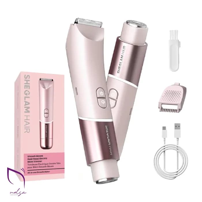 شیور 2 کاره صورت و بدن شیگلم مدل Dual-Head Electric Bikini Trimmer
