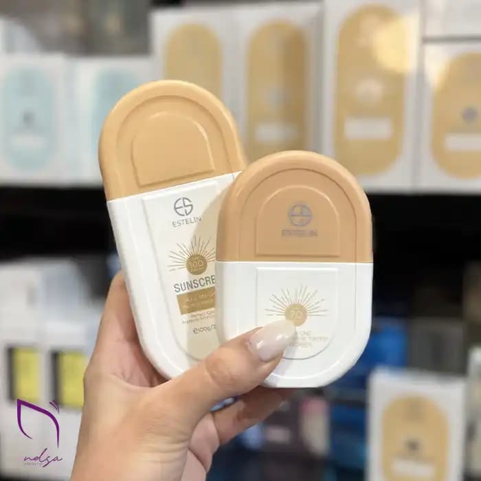 ضدآفتاب رنگی استلین SPF70 مدل All-In-One