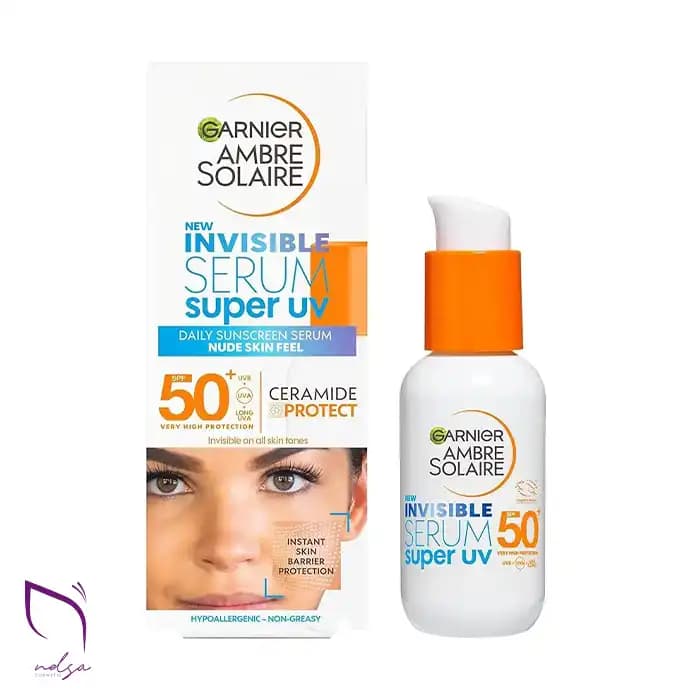 سرم ضد آفتاب گارنیر SPF 50+ | (30 میل)