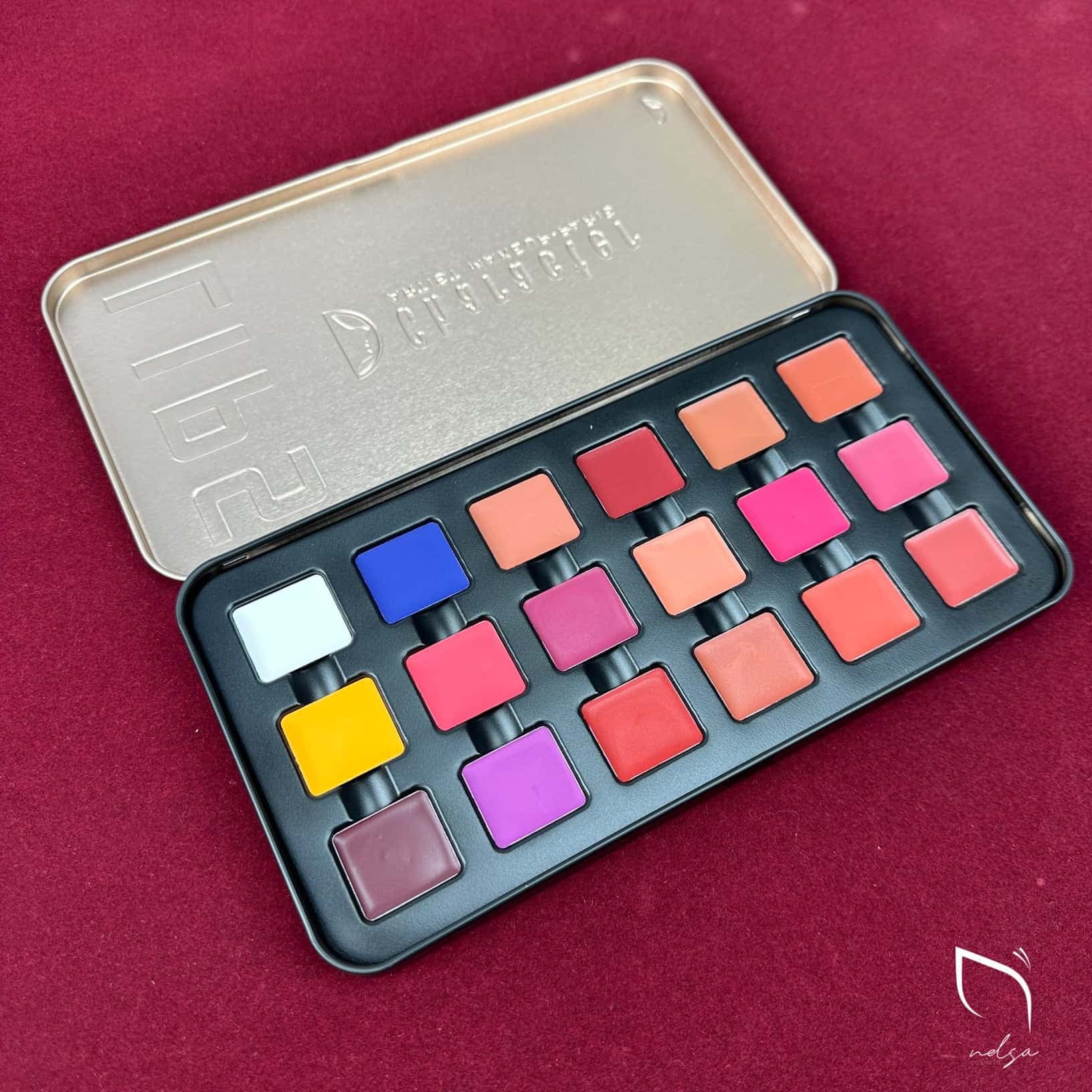 پالت رژ لب کرکتر مدل Pro Lipstick |با ۱۸ رنگ