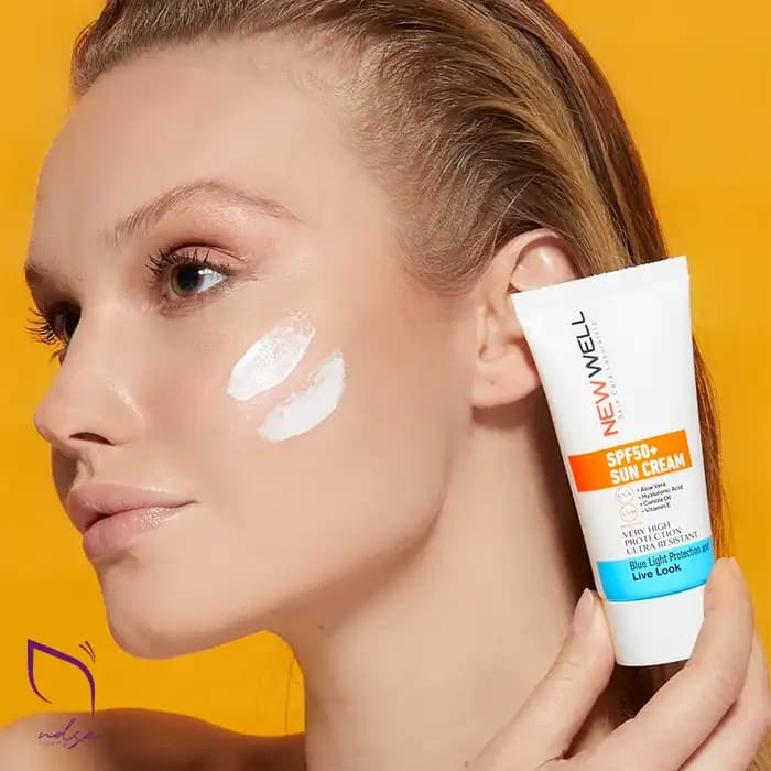 ضد آفتاب نیوول SPF 50| حاوی عصاره آلوئه ورا