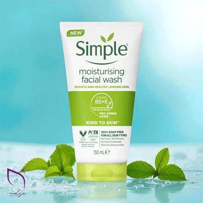 ژل شستشوی Moisturising سیمپل
