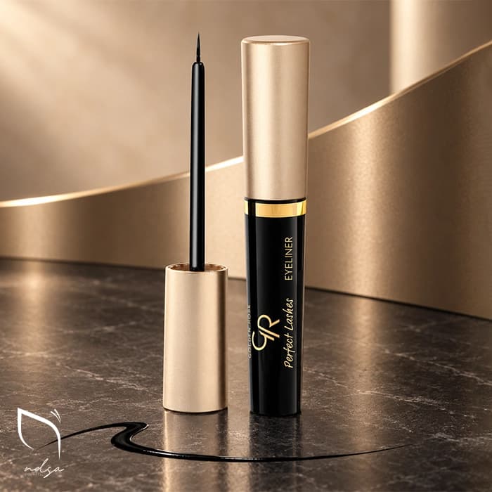 خط چشم مویی گلدن رز مدل perfect lashes