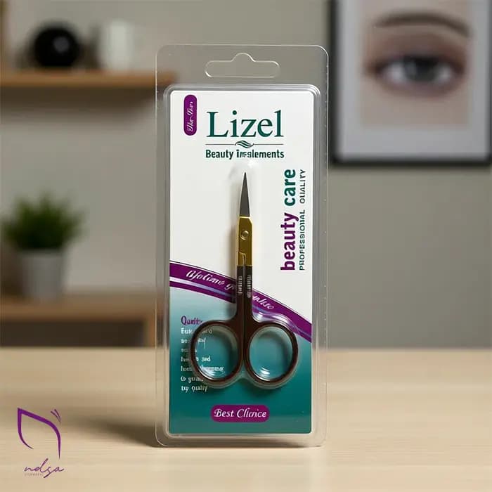 قیچی ابرو لیزل مدل L009