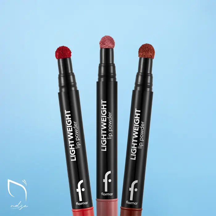 رژ لب مایع پد دار فلورمار|Lightweight Lip Powder