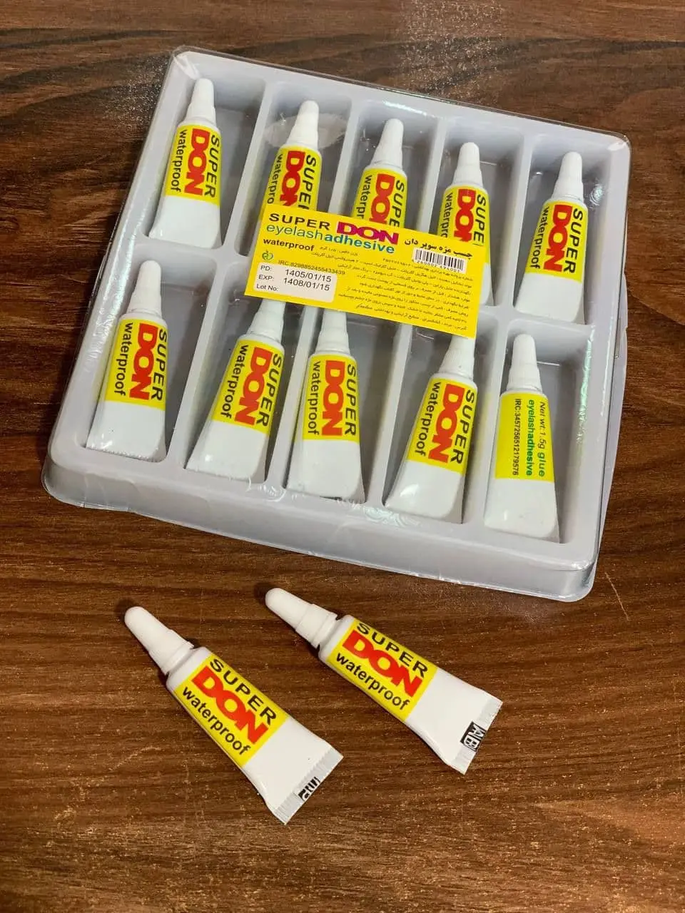 چسب مژه سوپر دان مدل Waterproof